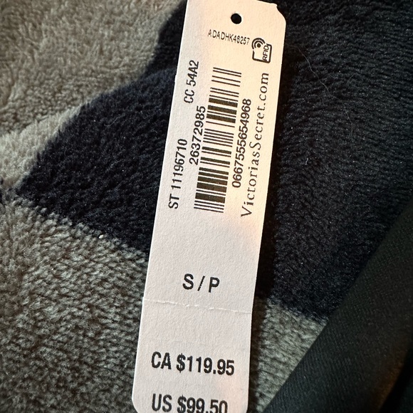 viral victoria secret vs pink black silky silver rhinestone slip dress small - Picture 7 of 9